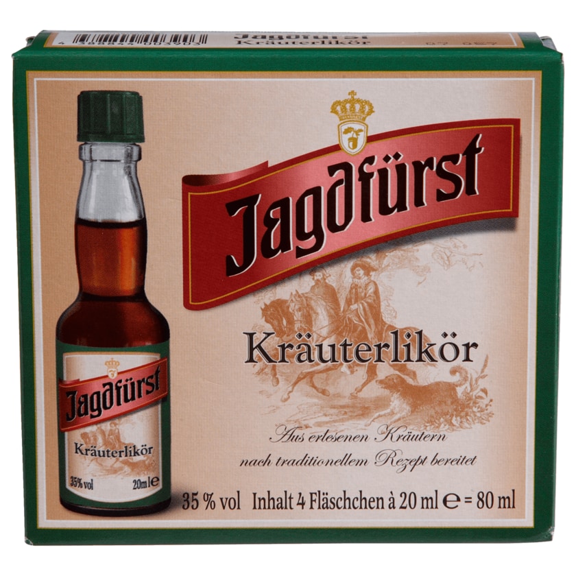 Jagdfürst Kräuterlikör 4x10ml